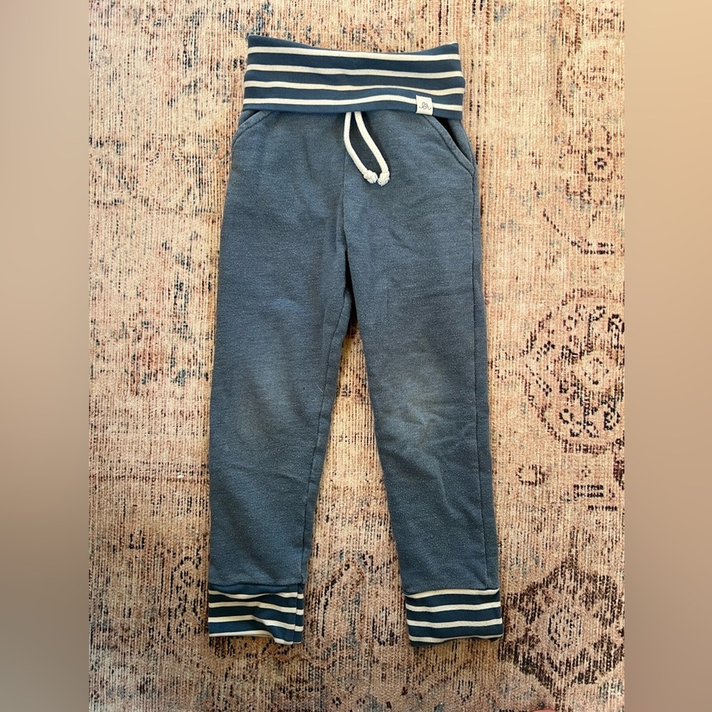 Lulu and roo Navy and Cream Joggers